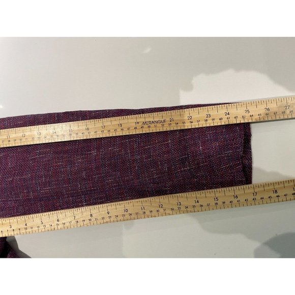 ROBERT GRAHAM Men's 44 Champagne purple Linen Blend Suit sport Coat Tailored Fit - Picture 15 of 16